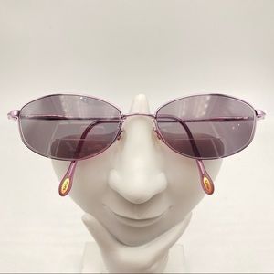 Safilo Purple Oval Sunglasses Frames